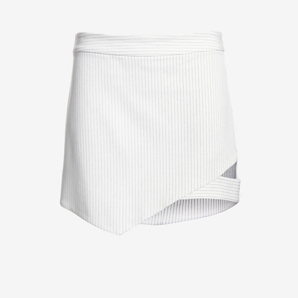 Mason striped skirt with cutout detail